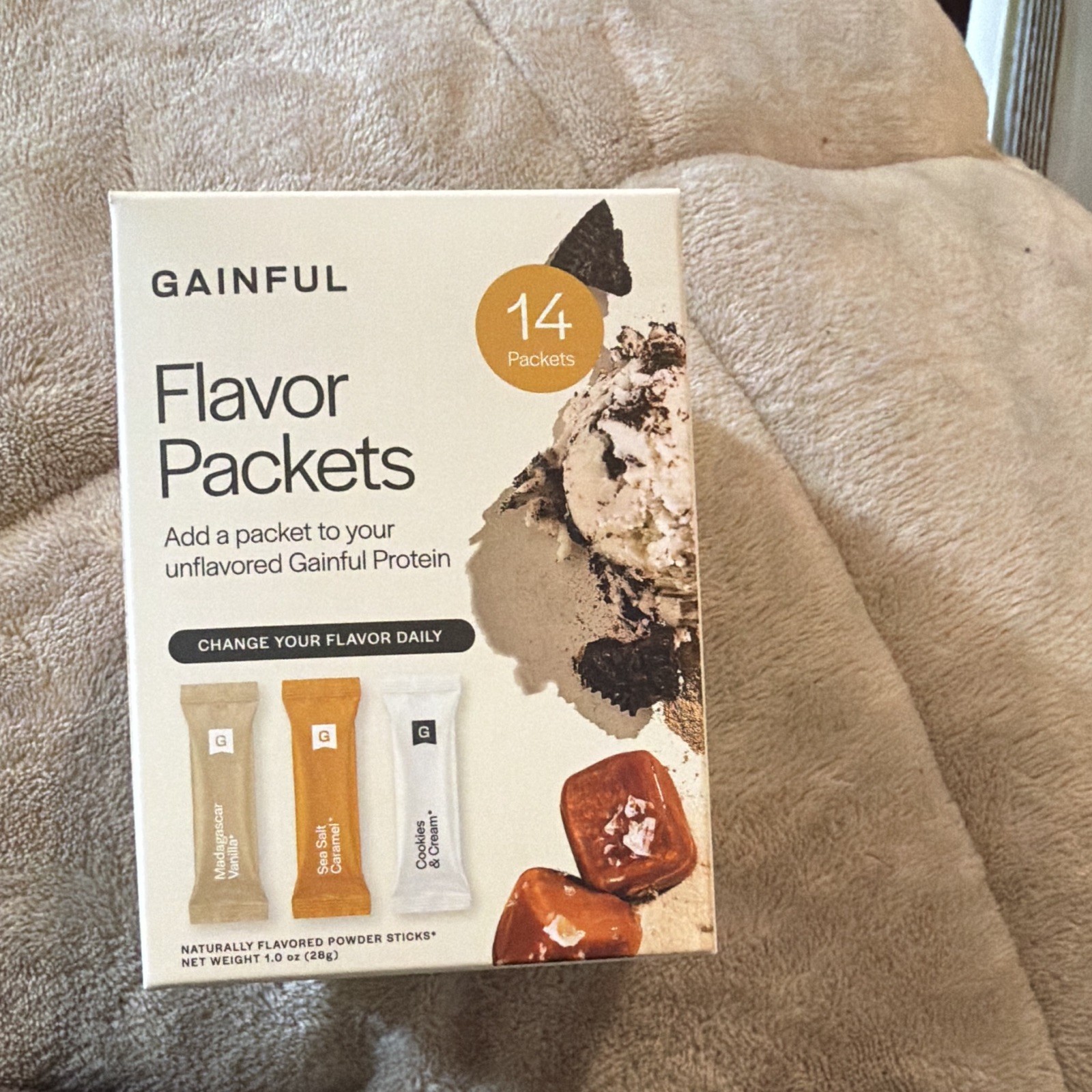 Gainful Flavor Packets Sweet Treat Variety Pack 14 Servings BB 02/2027