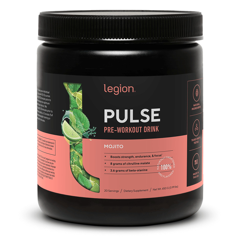 Legion Pulse – Natural Pre Workout, Mojito 20 Servings
