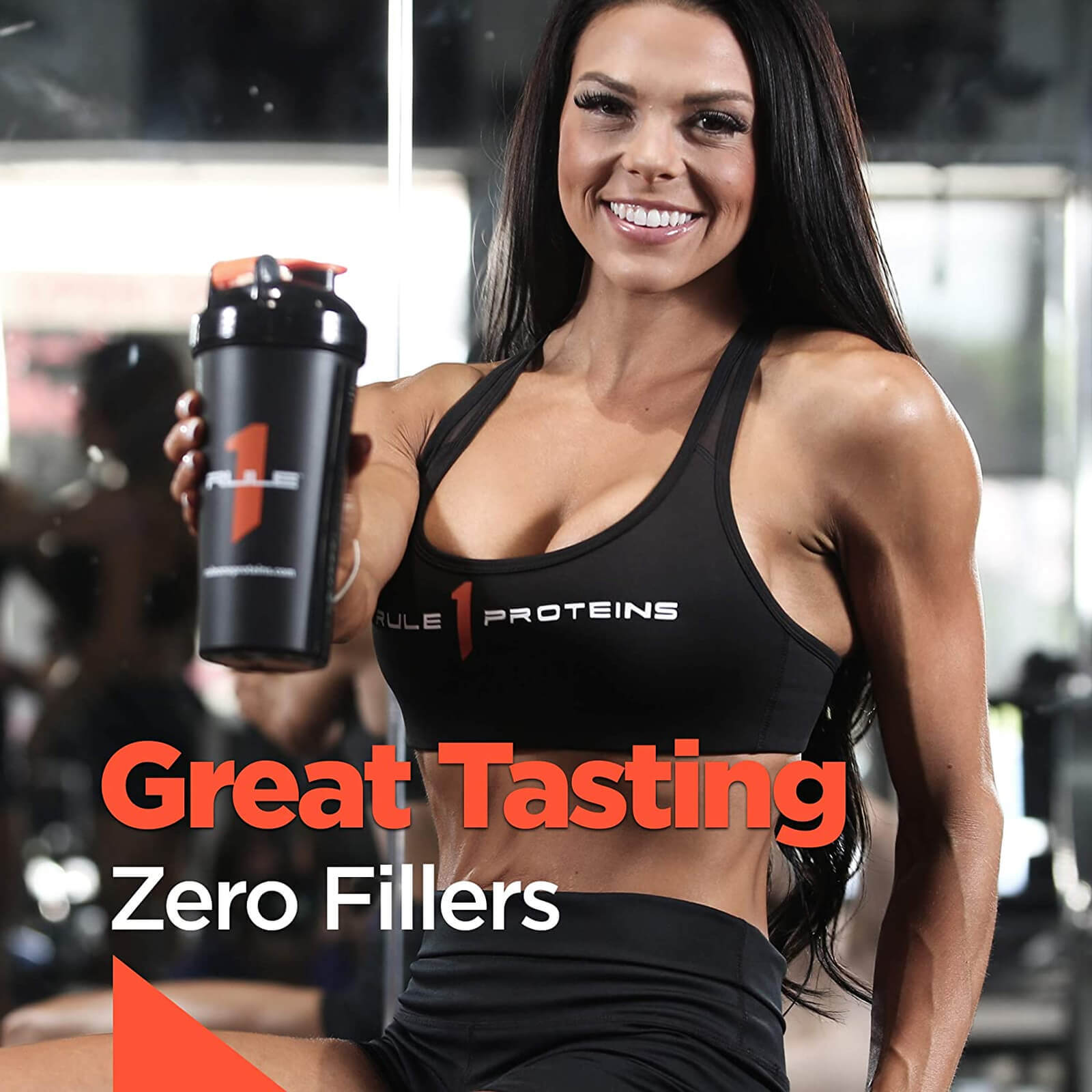 RULE 1 Protein 29 serv Café Mocha Whey Protein Isolate Hydrolysate 1.98lb