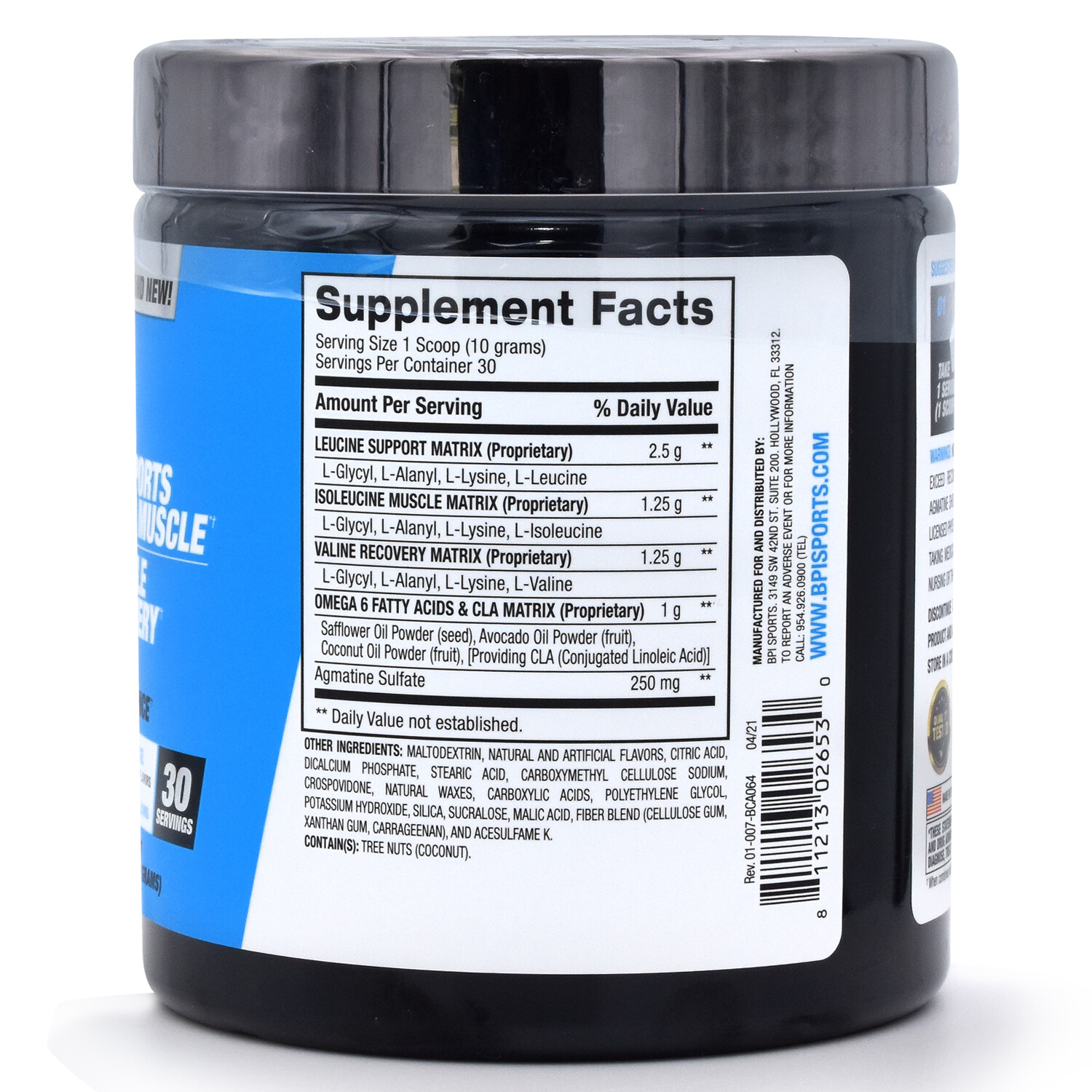 BPI Sports Best BCAA Amino Acids Muscle Recovery 30srv (Pick Flavor)+ FREE SHIRT