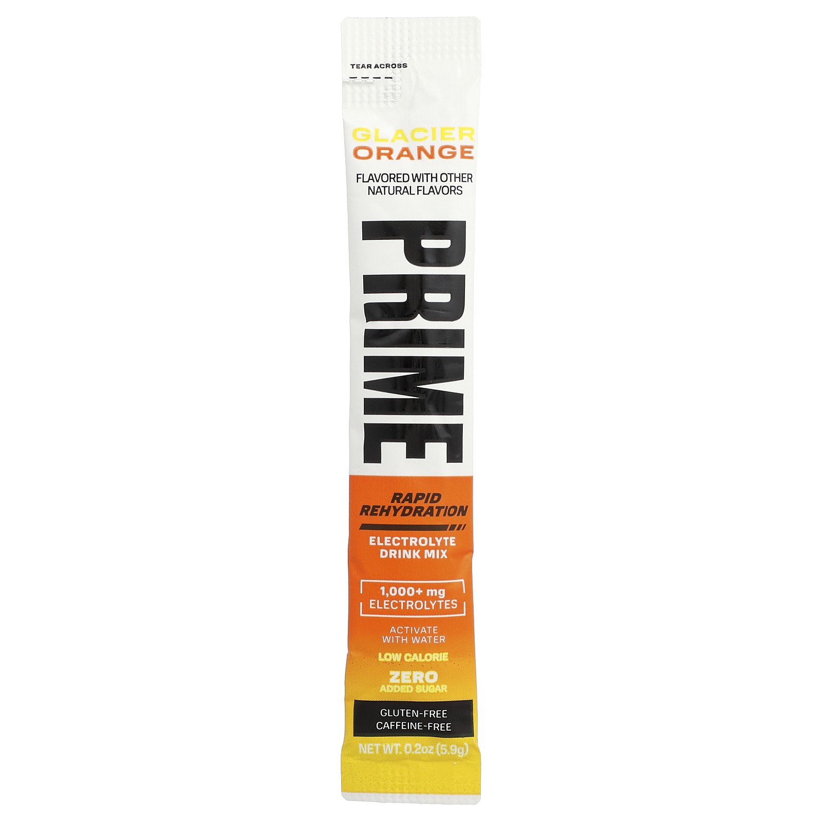 Rapid Rehydration, Electrolyte Drink Mix, Glacier Orange, 16 Sticks, 0.2 oz (5.9