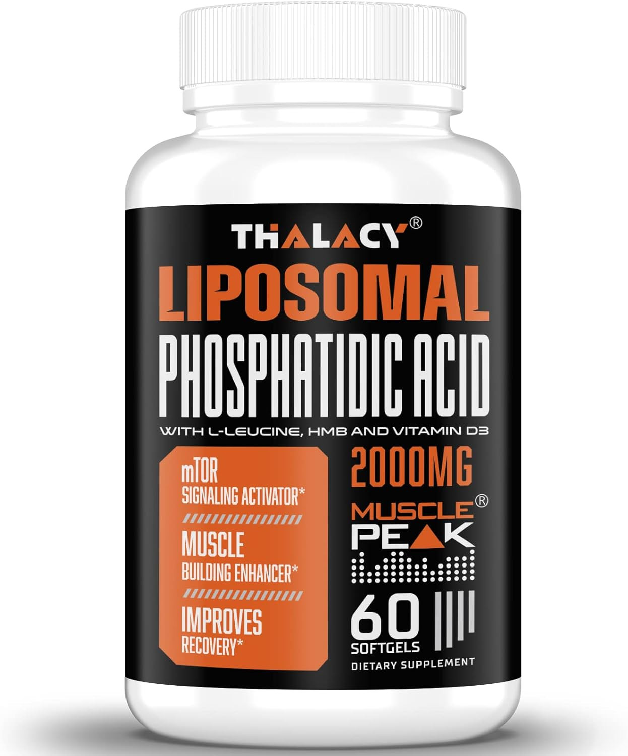 2000Mg Liposomal Phosphatidic Acid Muscle Builder (PA), High Absorption Muscle B