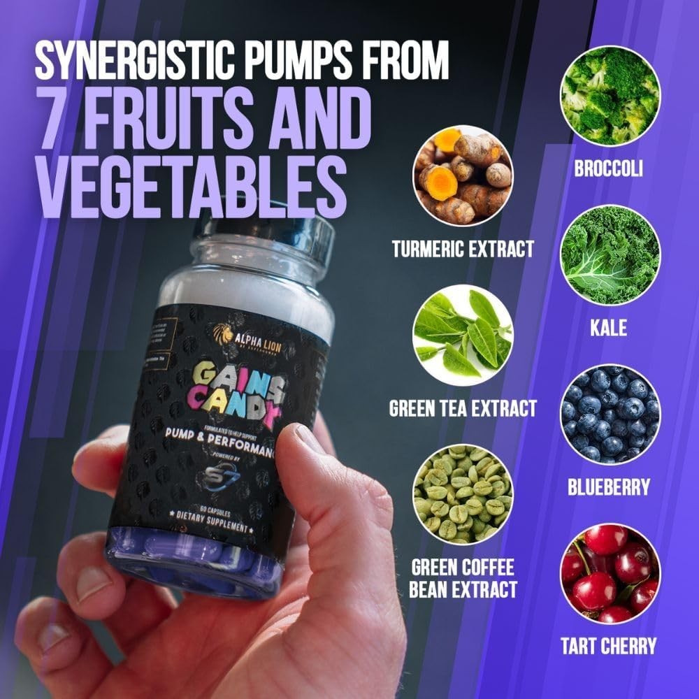 Alpha Lion – Gains Candy – Nitrosamine Pump Vascularity New