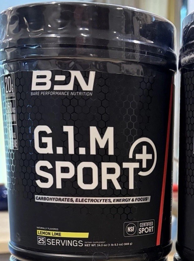 BARE PERFORMANCE NUTRITION G.1.M Sport+ Endurance Pre-Workout Lemon Lime