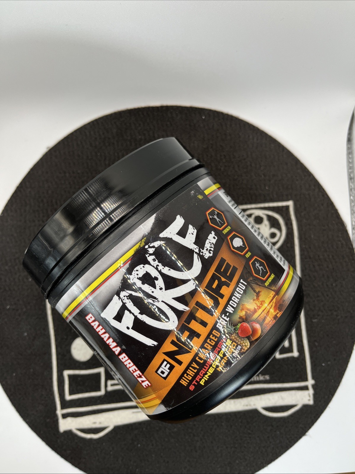 Force of Nature High Stim Pre-Workout Two Flavors