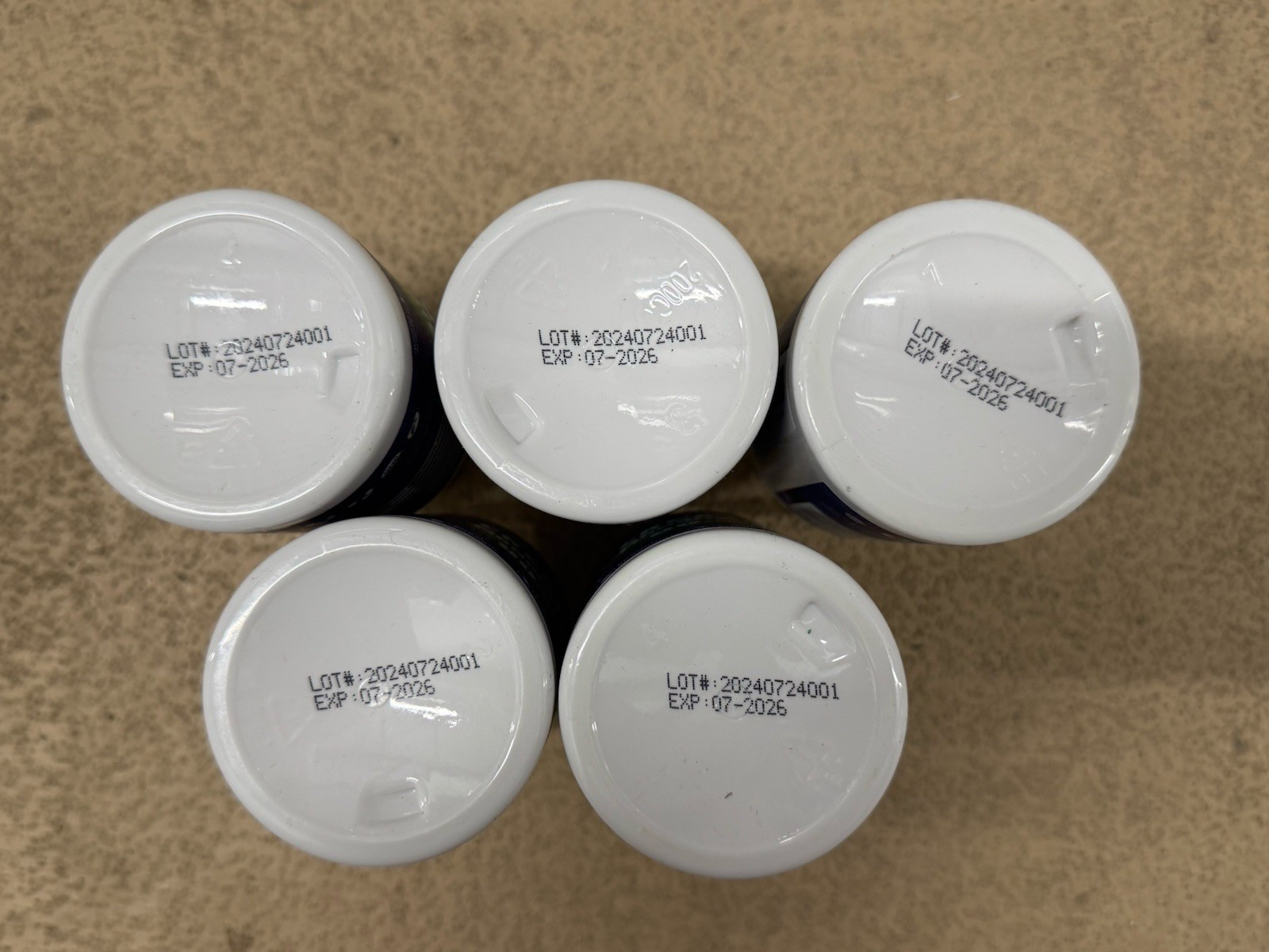 5 Pack Noavii Creatine Monohydrate Muscle Gain 90 Capsules Each Exp. 07/2026