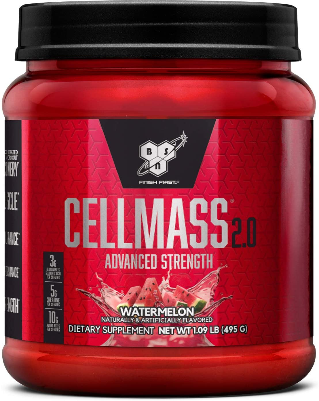 BSN CELLMASS 2.0 Post Workout Recovery with Creatine & Glutamine,25 Servings