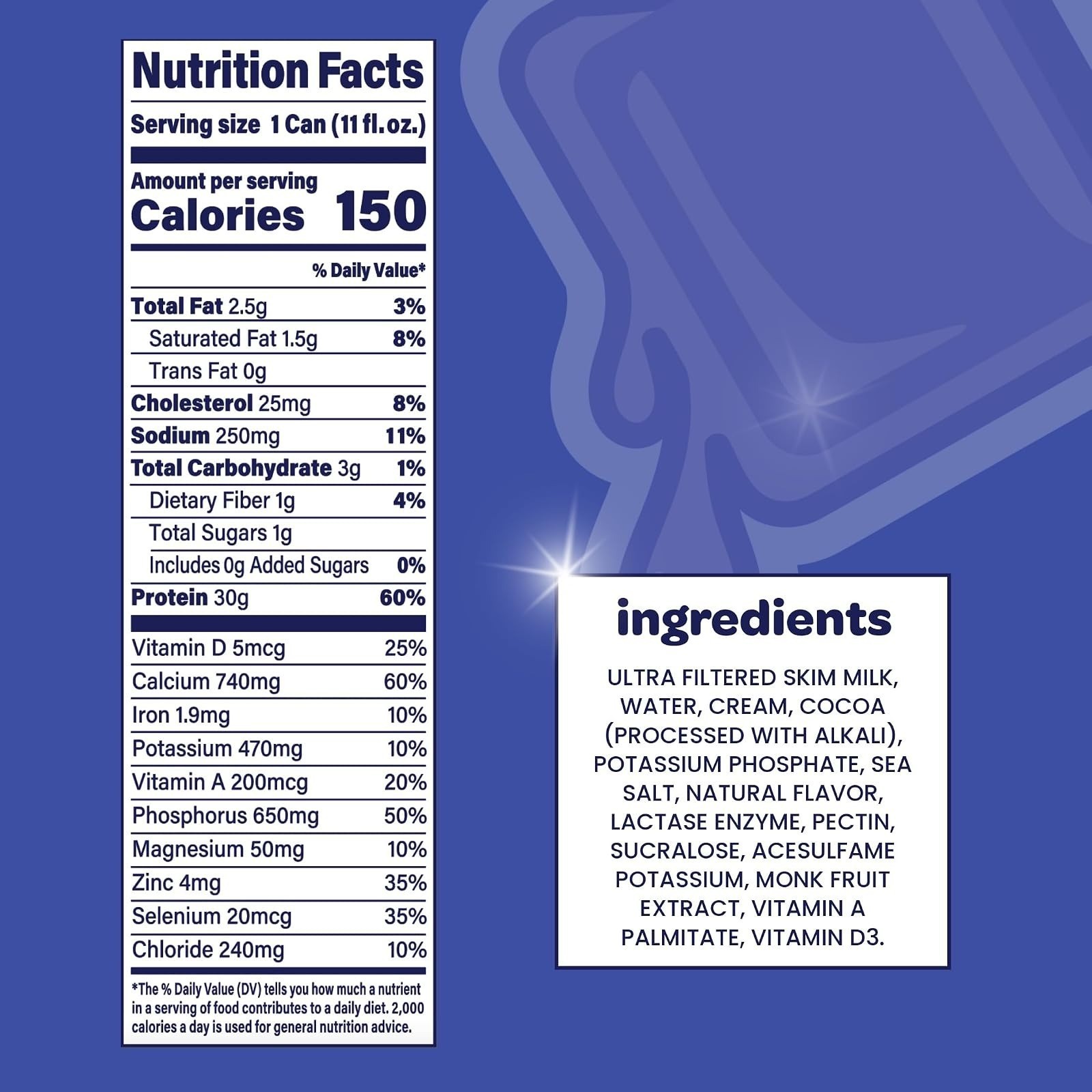 Nurri 30g Protein Ultra Filtered Milk Shake Chocolate 10 Cans