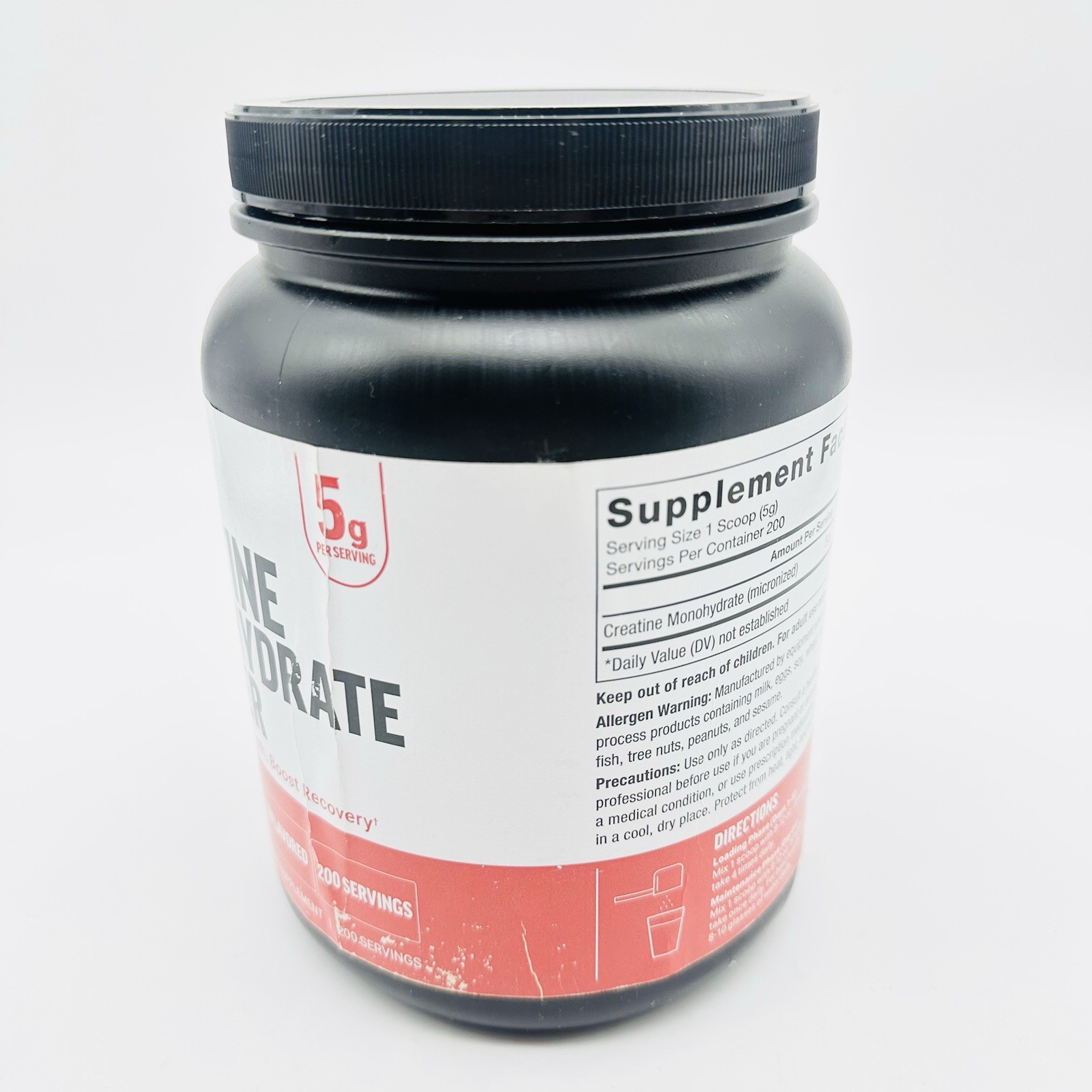 Creatine Monohydrate Powder, Unflavored, 35.3 oz (1 kg)