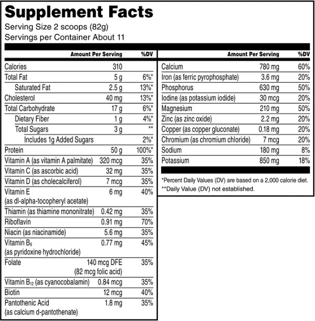 Muscle Milk Pro Series Protein Powder, Chocolate, 50g, 2 lb