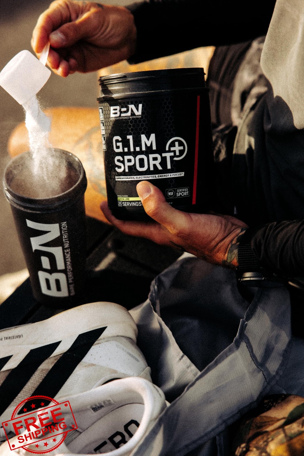 BARE PERFORMANCE NUTRITION G.1.M Sport+ Endurance Pre-Workout – Orange | 25 S…