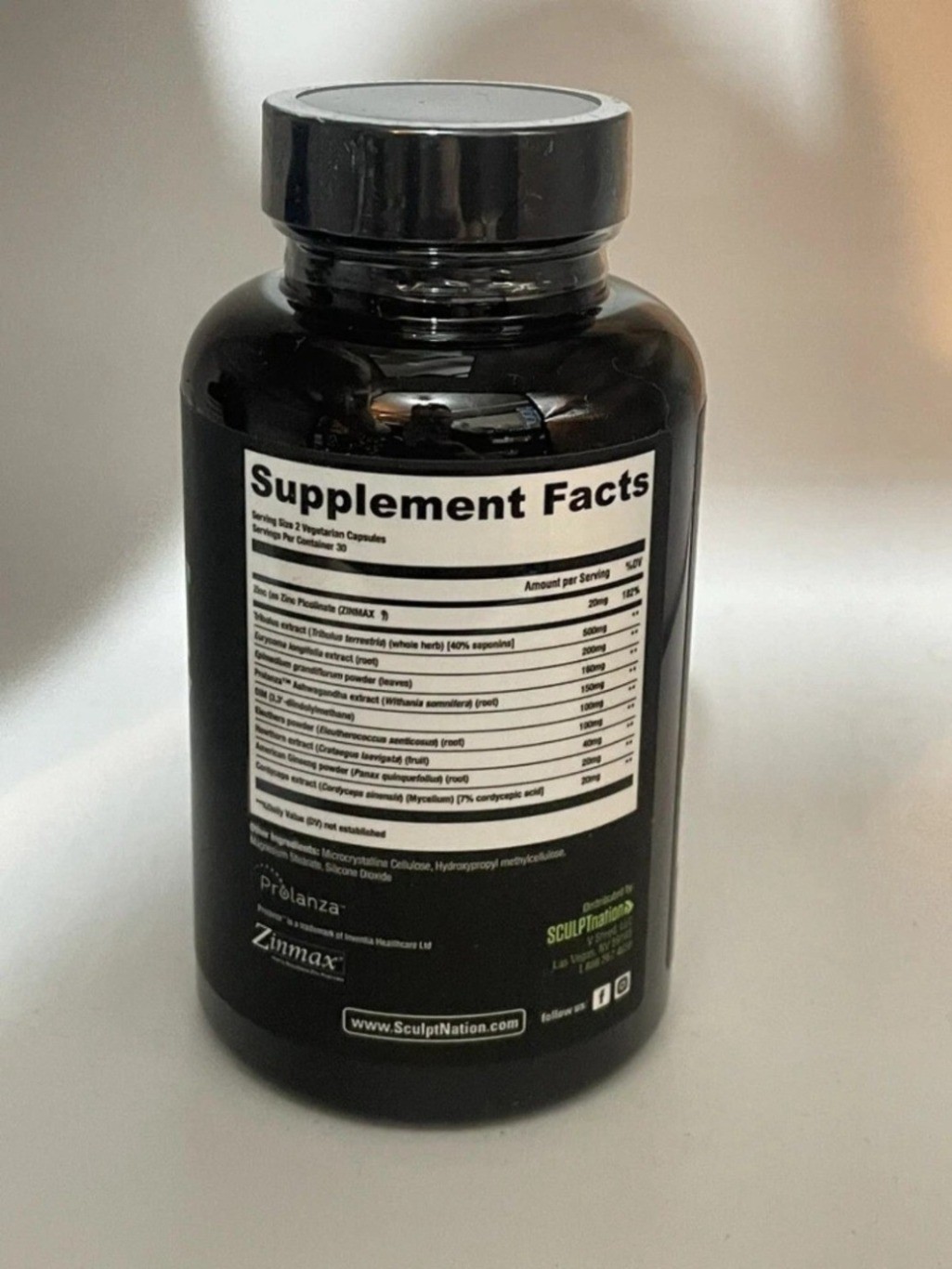 TEST BOOST Max Sculpt nation Testosteron Fat weight Loss Build Muscle Men sealed