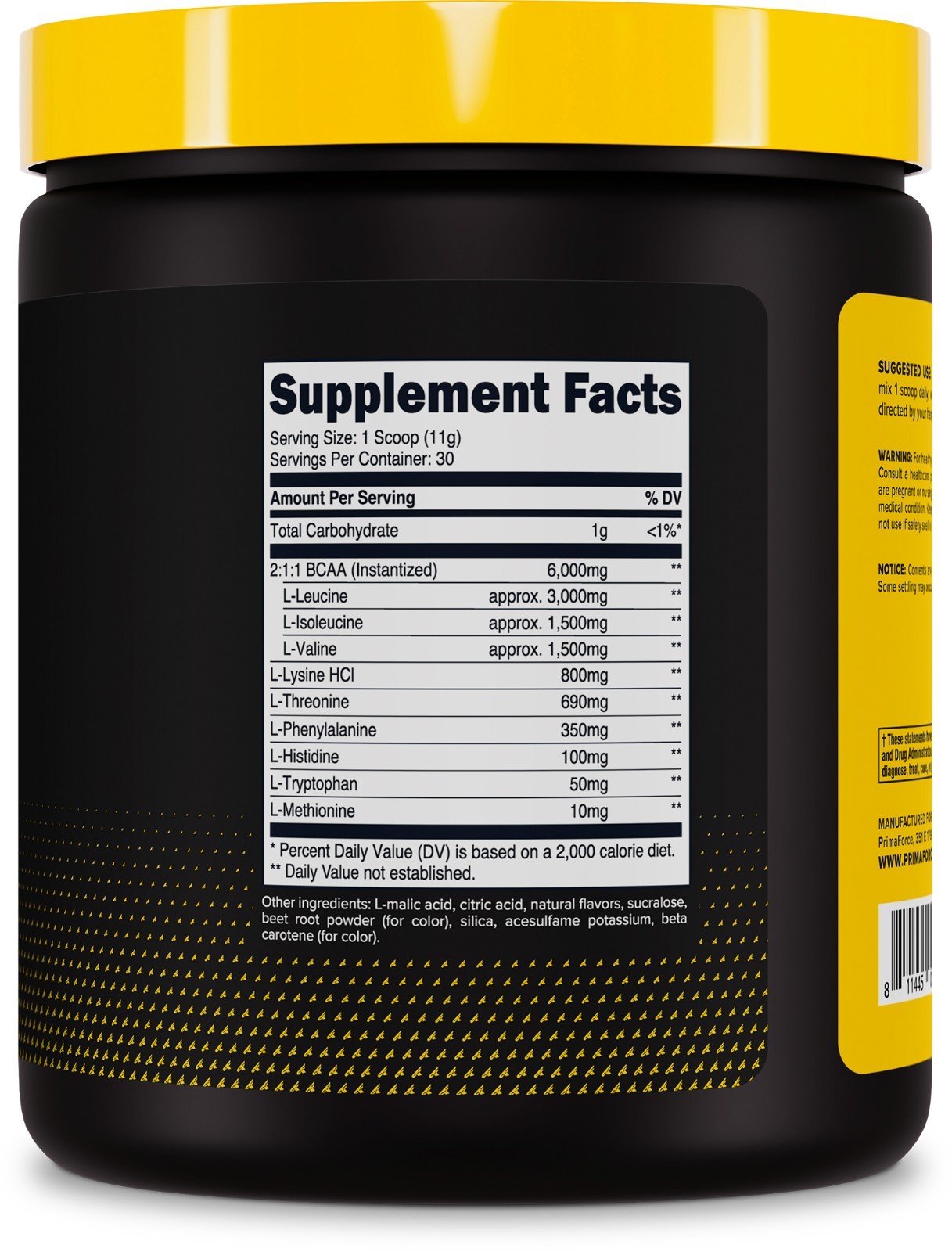 PrimaForce EAA Powder 30 Servings (Tropical Punch) – Essential Amino Acids