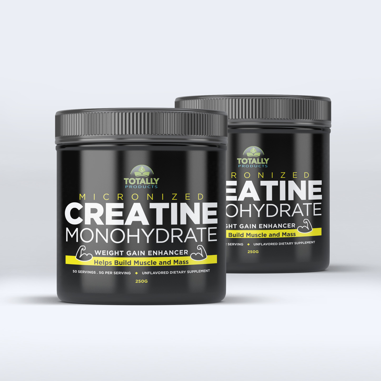 Micronized Creatine Monohydrate Muscle Building Weight Gain Supplement 3 Packs