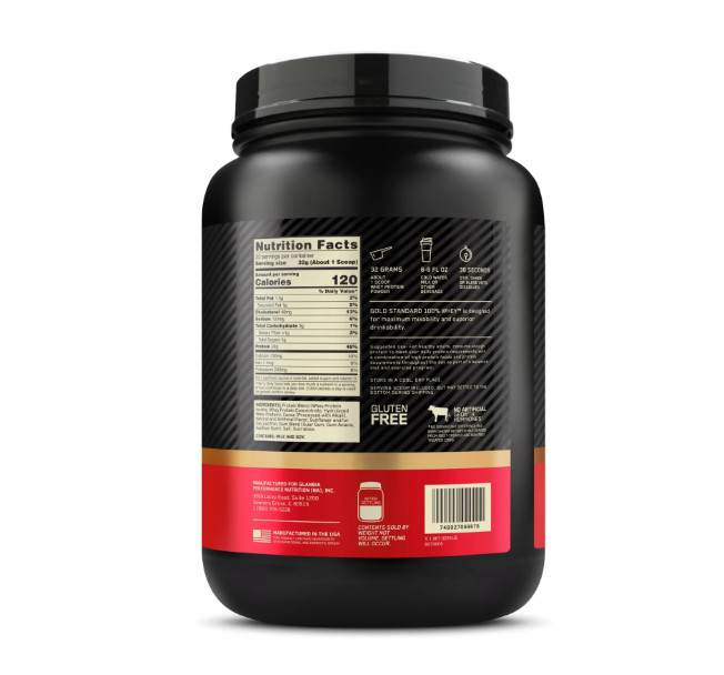 Optimum Nutrition Gold Standard Whey, Thin Mint Cookie, 1.5 lb