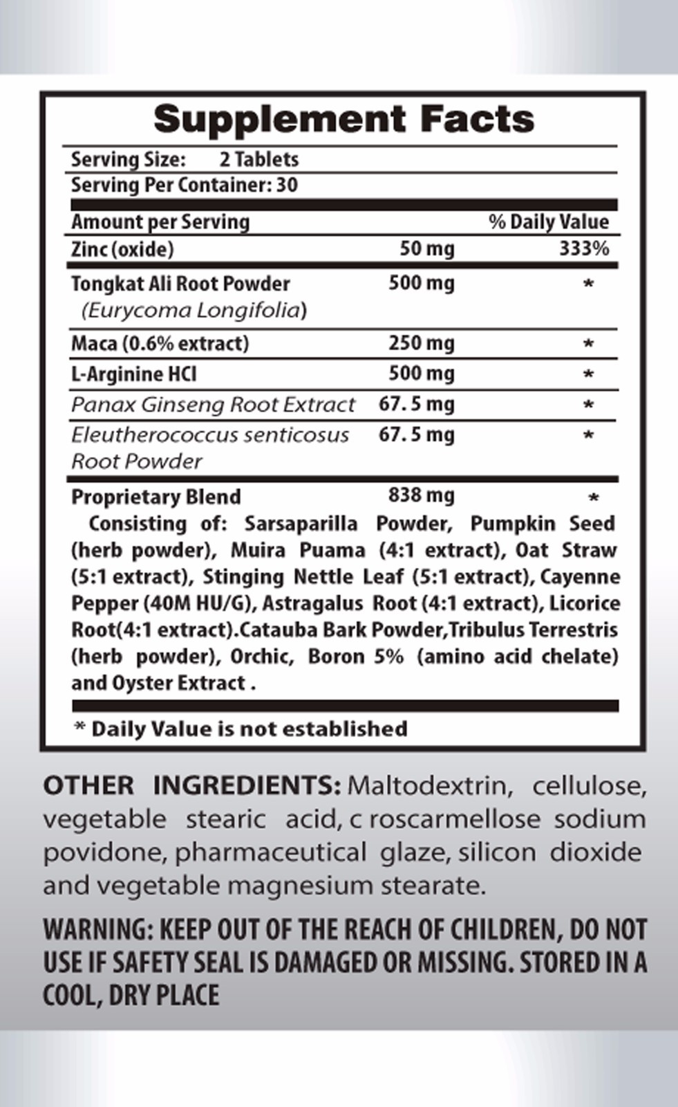 Maca Extract EURYCOMA LONGIFOLIA Longjack Beneficial to various health issues 2B