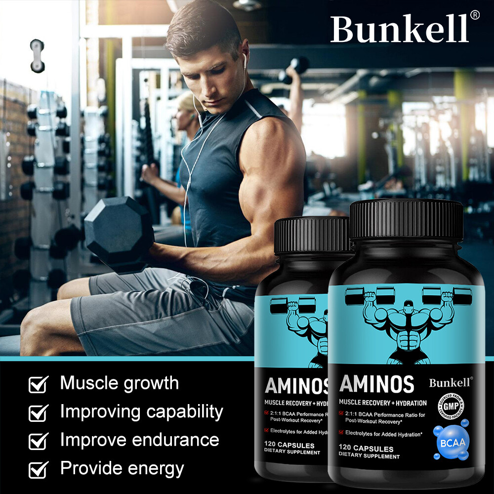 BCAA, Muscle Growth & Booster, Pre-Workout 30 To 120 Servings Energy Focus