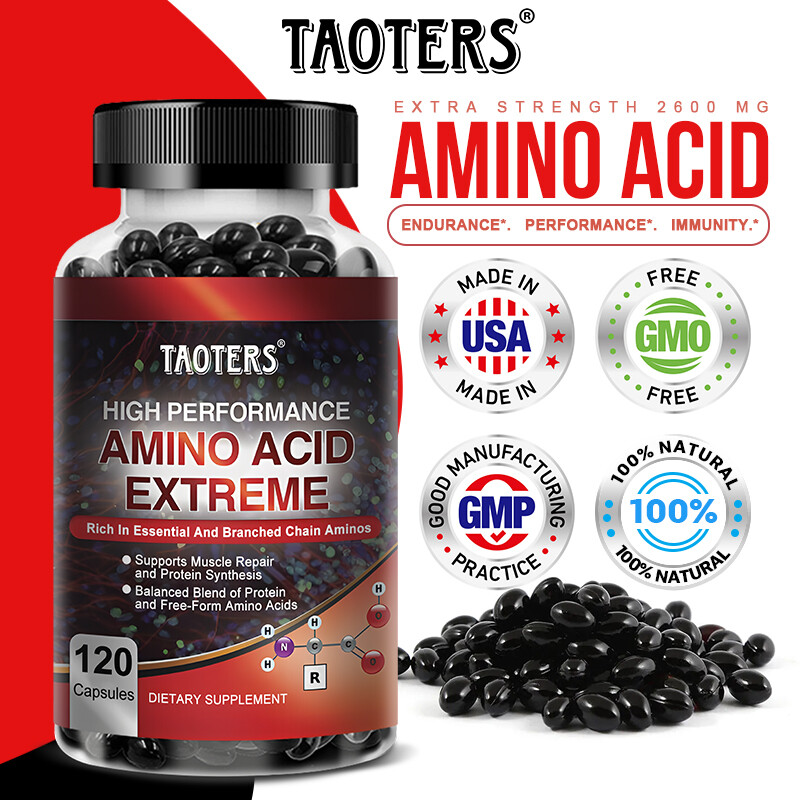 L-Leucine,Bcaa,Amino Acids Support Muslce Gainer Muscle Recover 120 Capsules