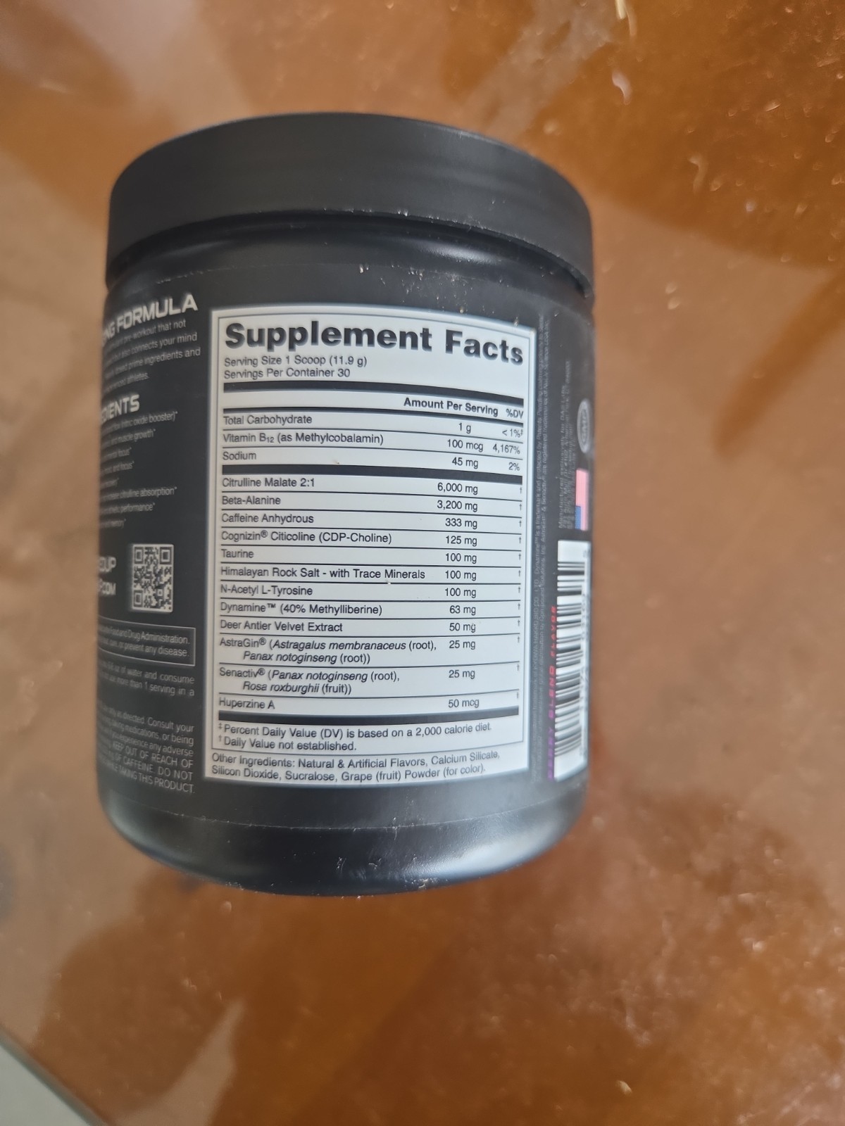 Bucked Up BAMF Nootropic Pre-Workout Jungle EXP 01/2028