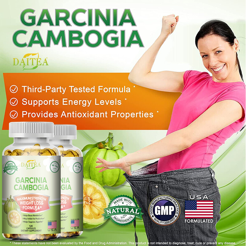 Garcinia Cambogia 1600mg – Weight Loss, Detoxification, Hunger Reduction