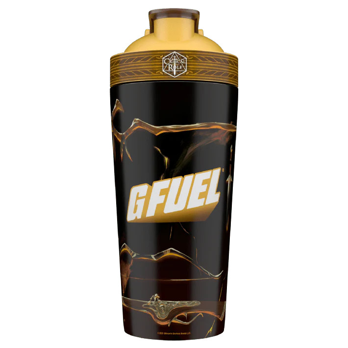 G Fuel Cyberpunk 2077 Phantom Liberty Naranjita Collector’s Box Metal Shaker Cup