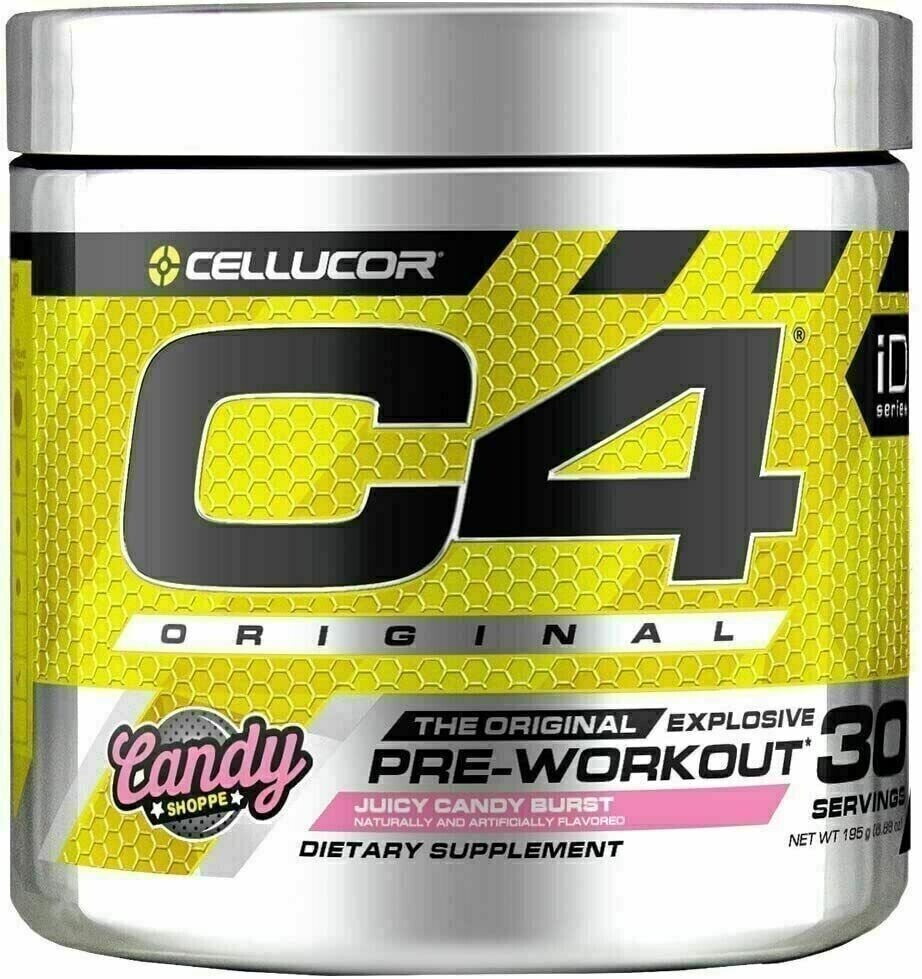 Cellucor C4 Original Pre Workout Powder – 60 Servings Fruit Punch & Juicy Candy