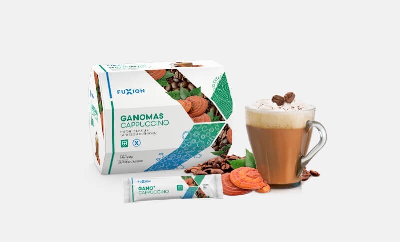 NEW-FuXion CAPPUCCINO-Inmunity Support with Ganoderma-28 Sticks-FREE SHIPPING!!!