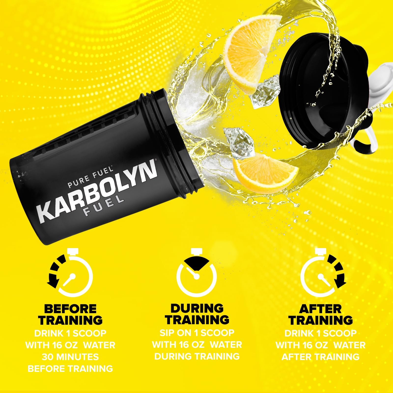 EFX Sports Karbolyn Fuel | FastAbsorbing Carbohydrate Powder | Carb Load, Sus…