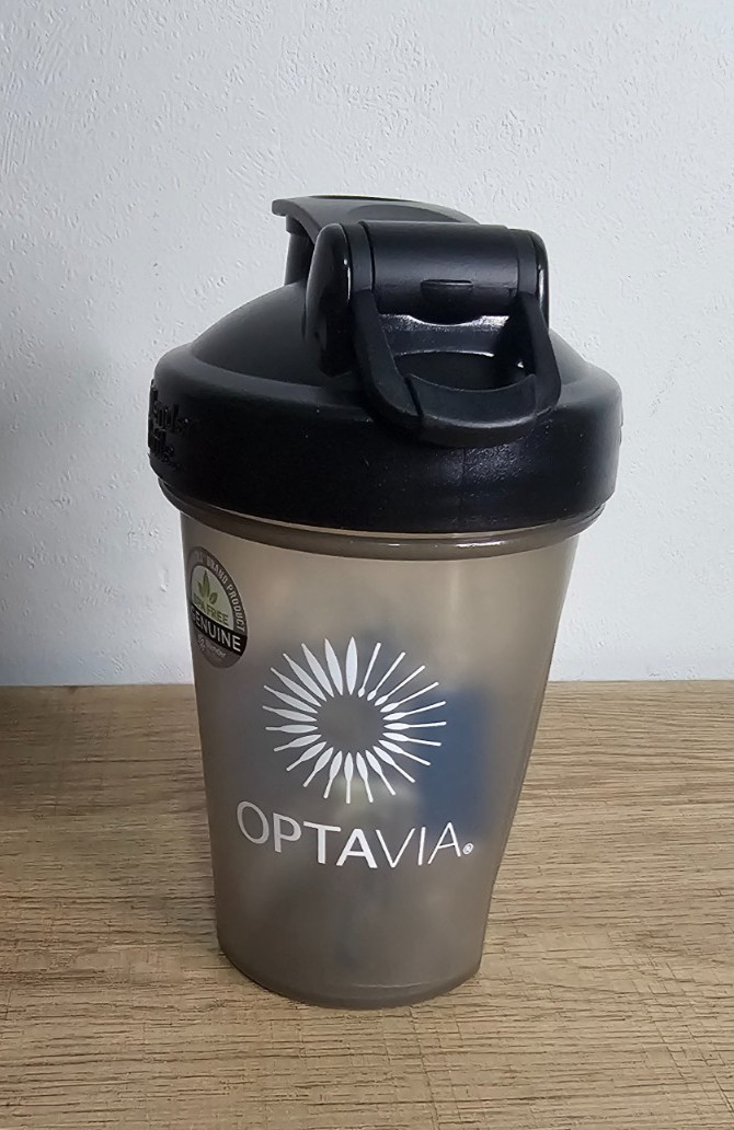 Optavia 20oz Blender Bottle Shaker Drink Mixer Whisk Ball