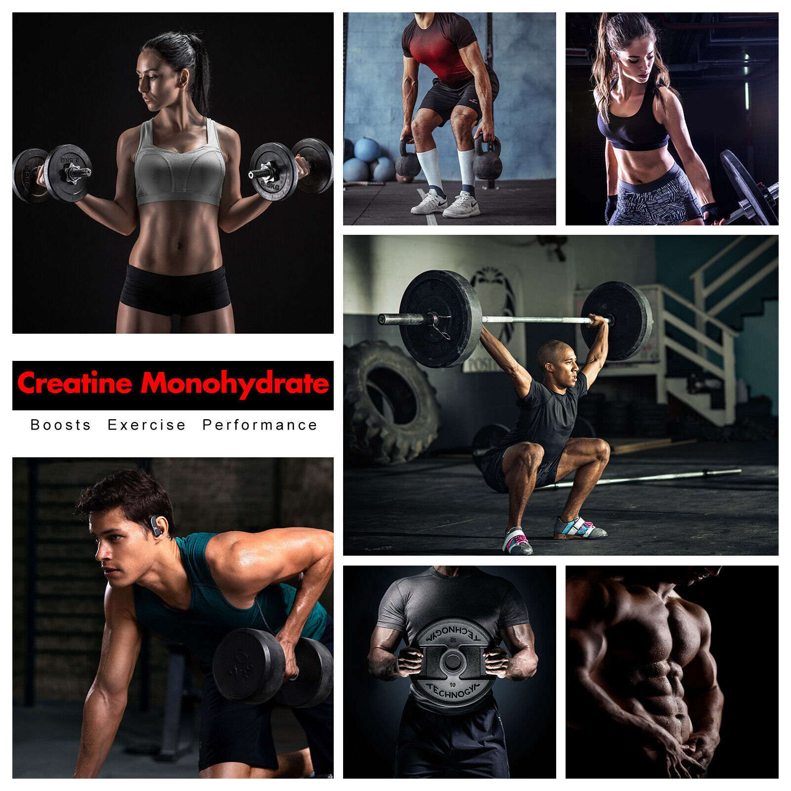 Creatine Monohydrate Mass Gainer Protein Powder Easily Mix Gain Muscle Strength
