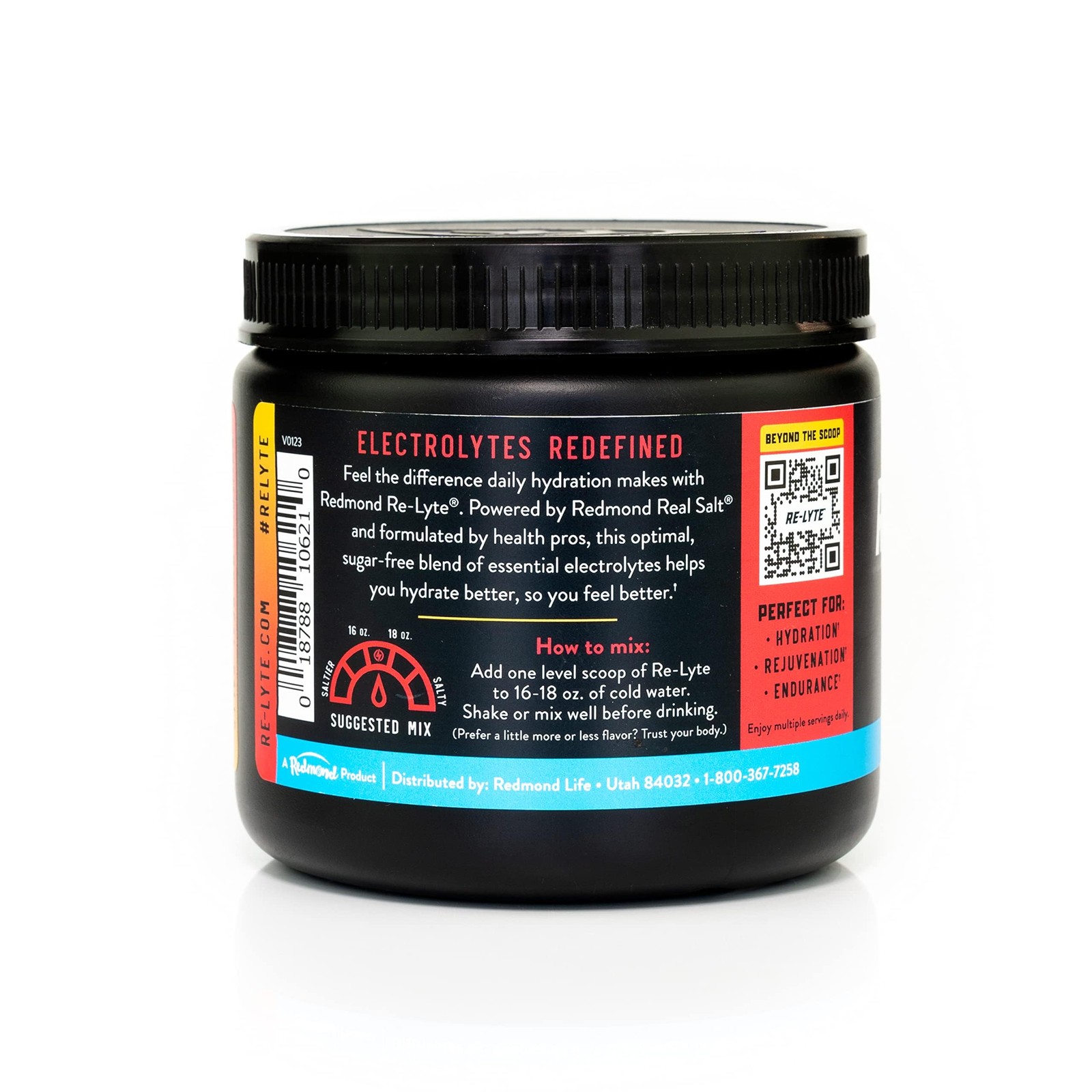 REDMOND ReLyte Hydration Electrolyte Powder Mix Strawberry Lemonade