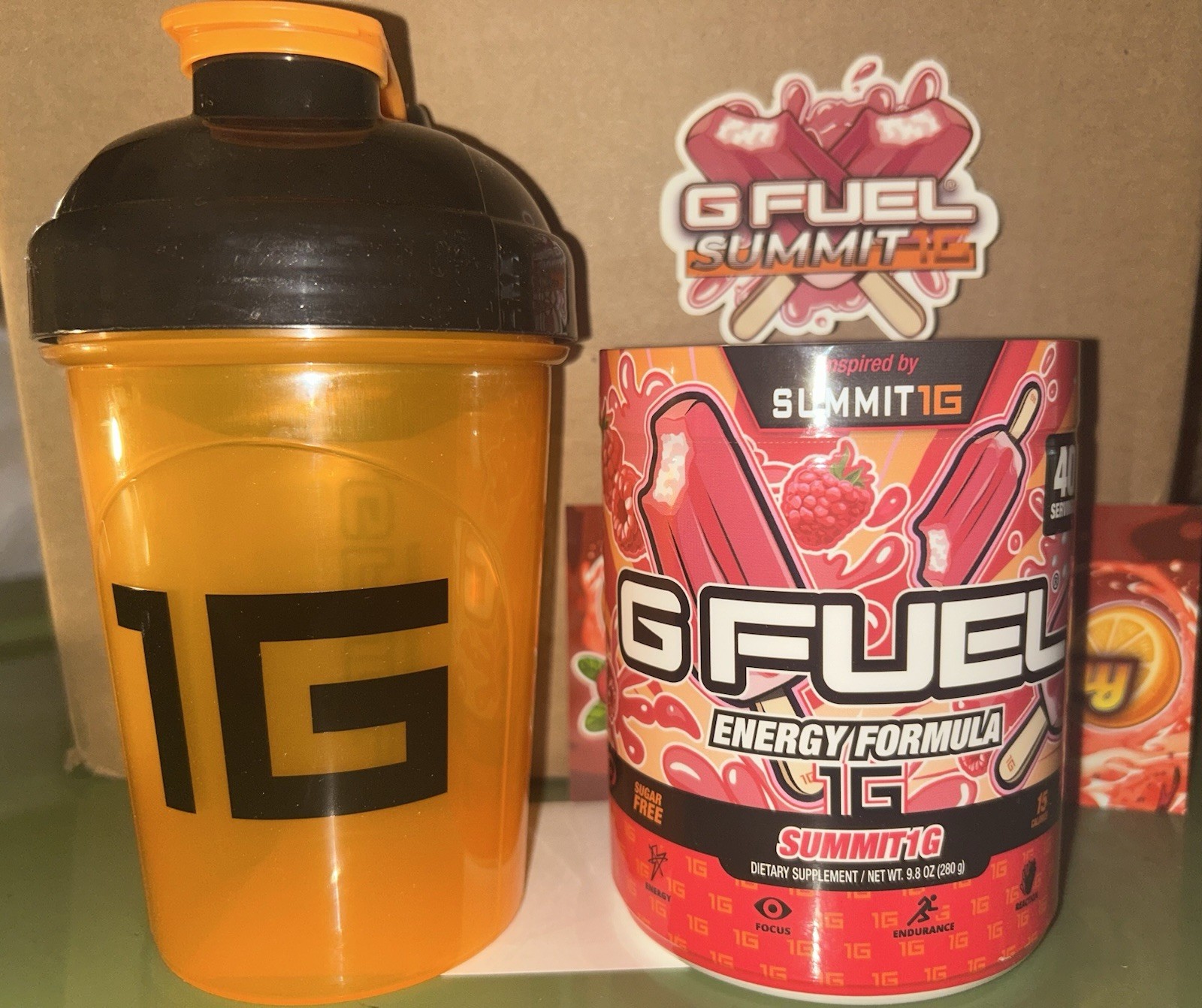 GFUEL Summit1G Collectors Box Limited Edition- BRAND NEW SEALED