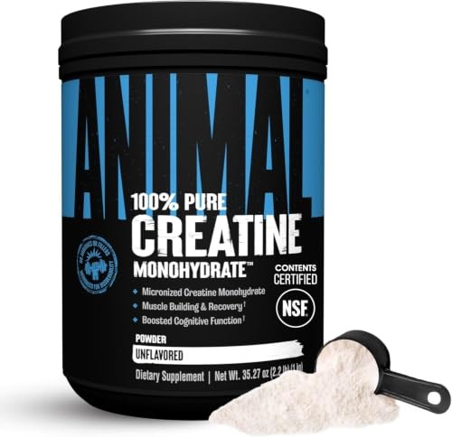 Creatine Monohydrate Powder 500g Micronized Unflavored Muscle