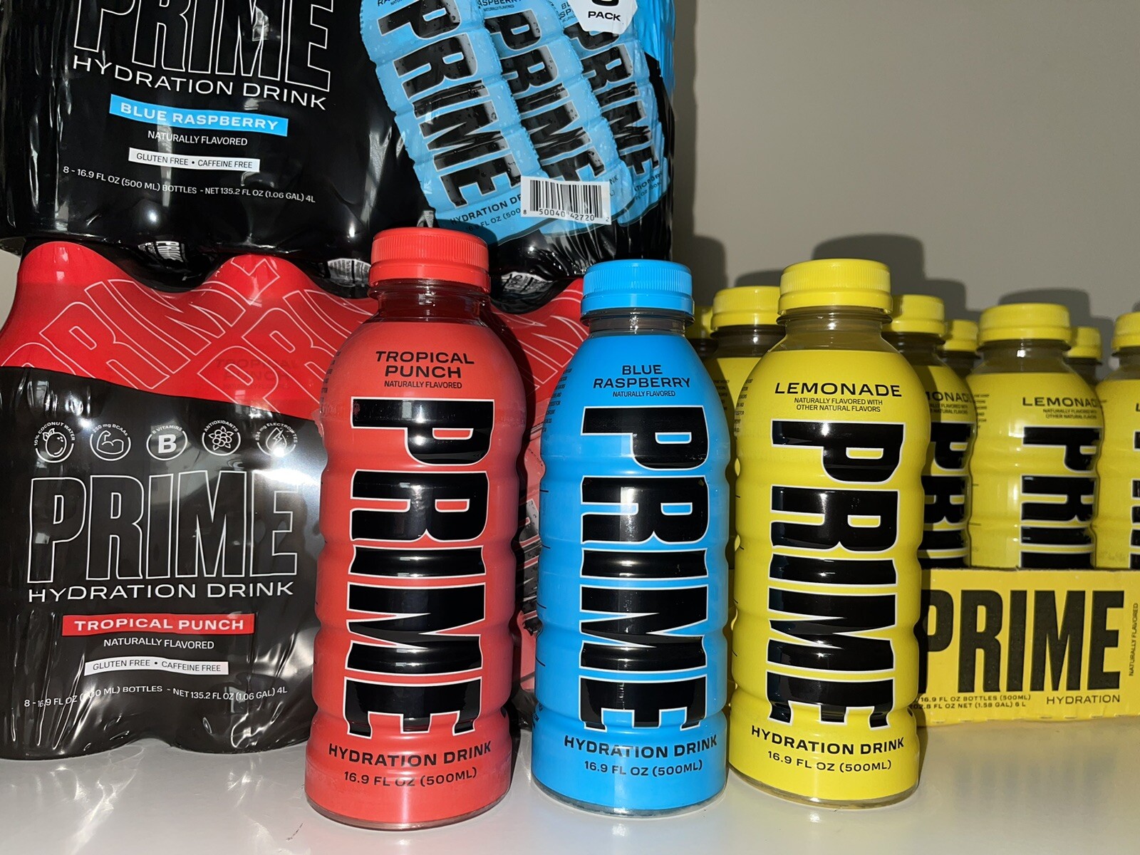 3 Prime Hydration Drink [ LEMONADE | BLUE RASPBERRIY | TROPICAL PUNCH]
