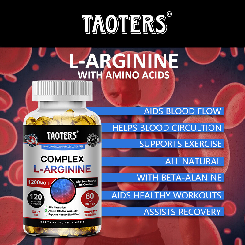 L-arginin + citrulline, promote vasodilation and improve exercise endurance