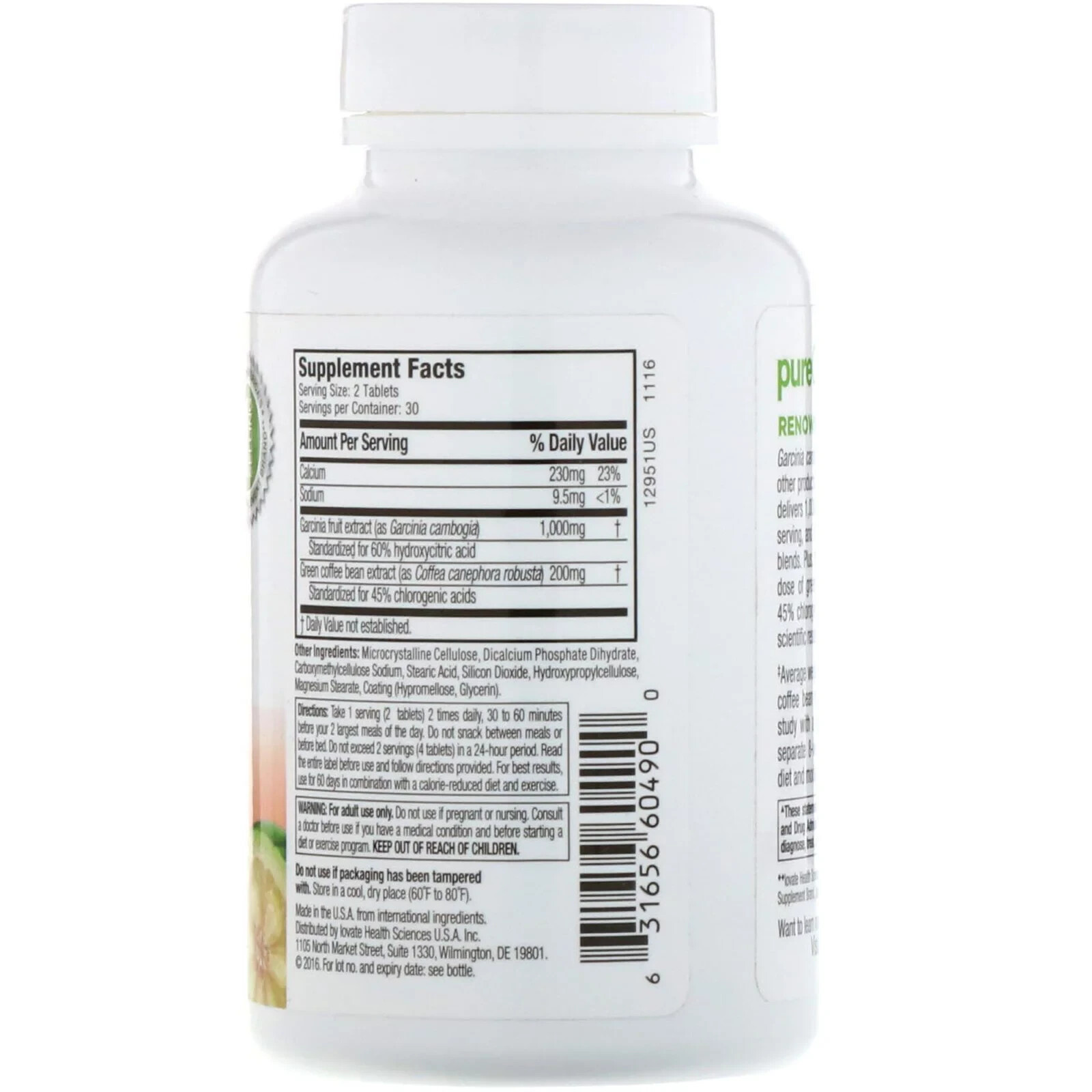 Dynamic THERMOCORE Fat Burner Weight Loss Energy 90 capsules + FREE GARCINIA