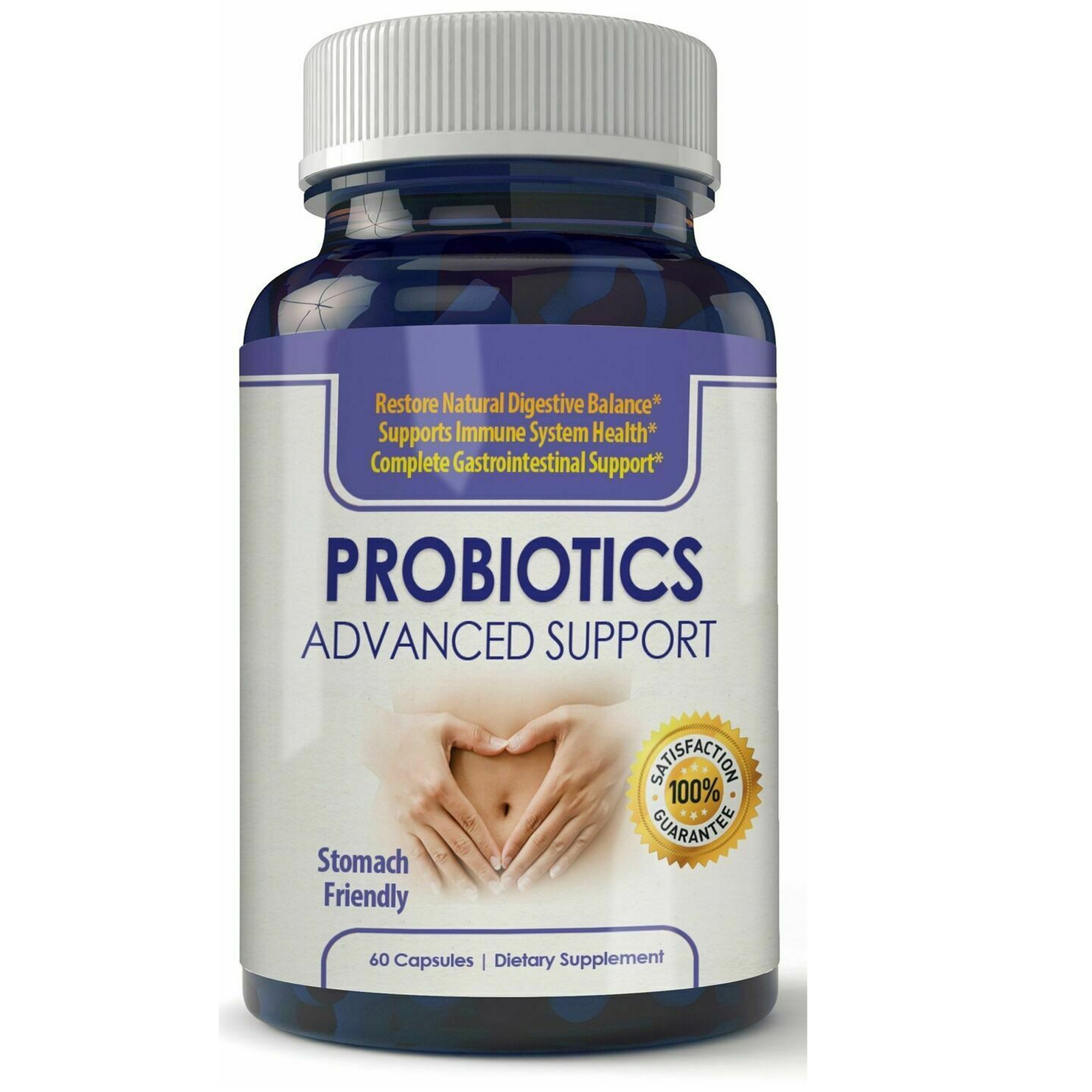 Probiotics Digestive Support & Black Seed Oil Immune Health Dietary Supplement
