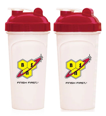 BSN Protein Powder Mixing Shaker Bottle 25 oz – 2 Pack