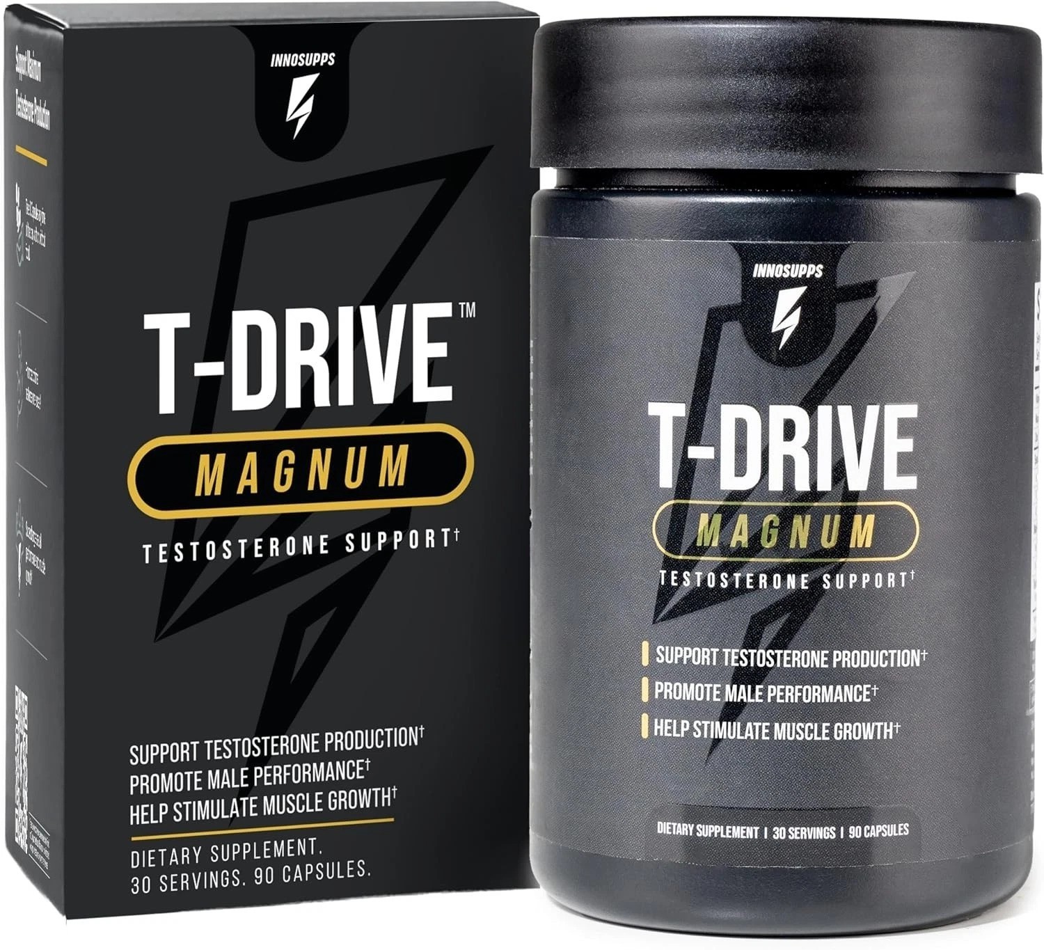 Amplify Muscle Growth with T-Drive Magnum Testosterone Booster – 30 Days Supply