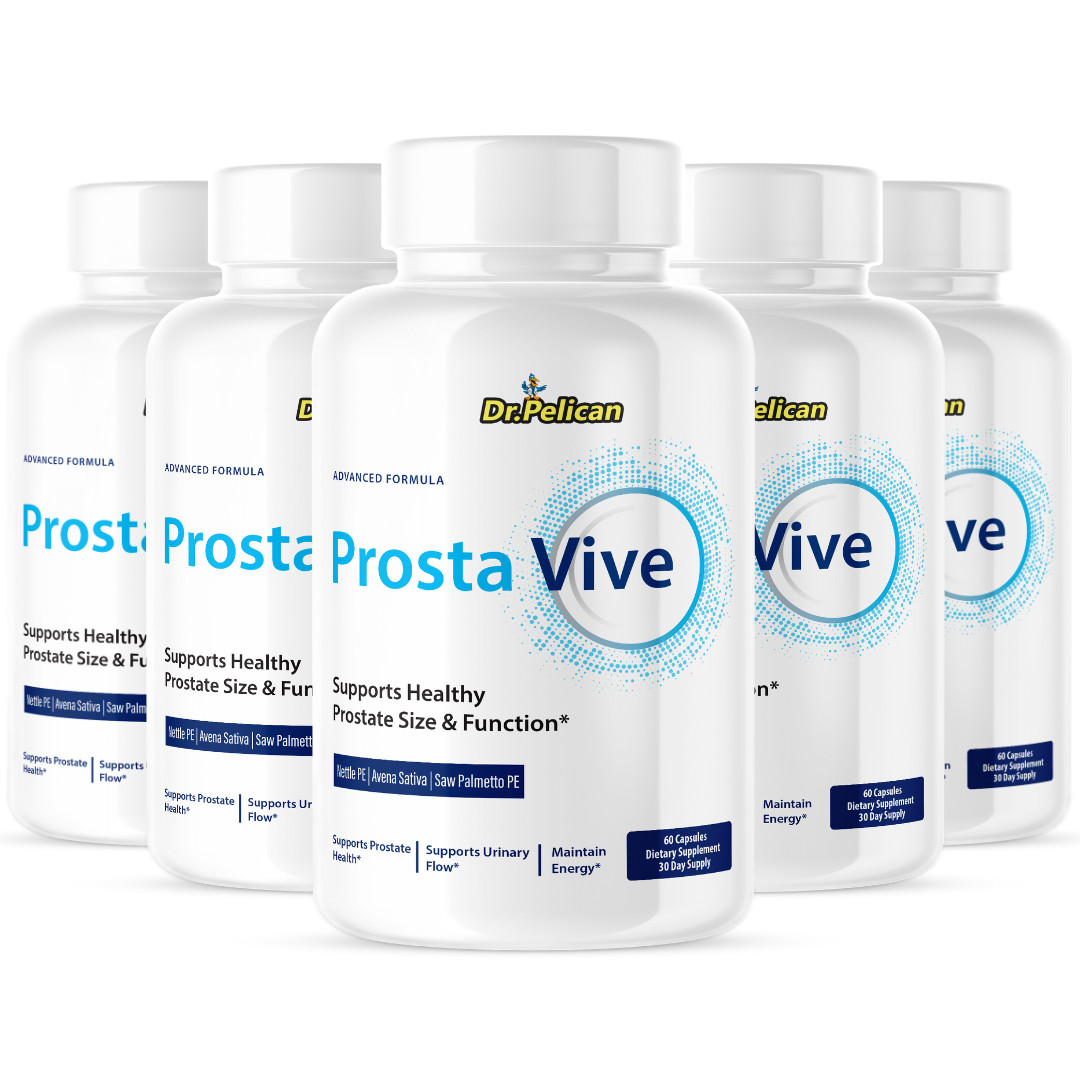 Prosta Vive – Prostate Support- 5 Bottles- 300 Capsules