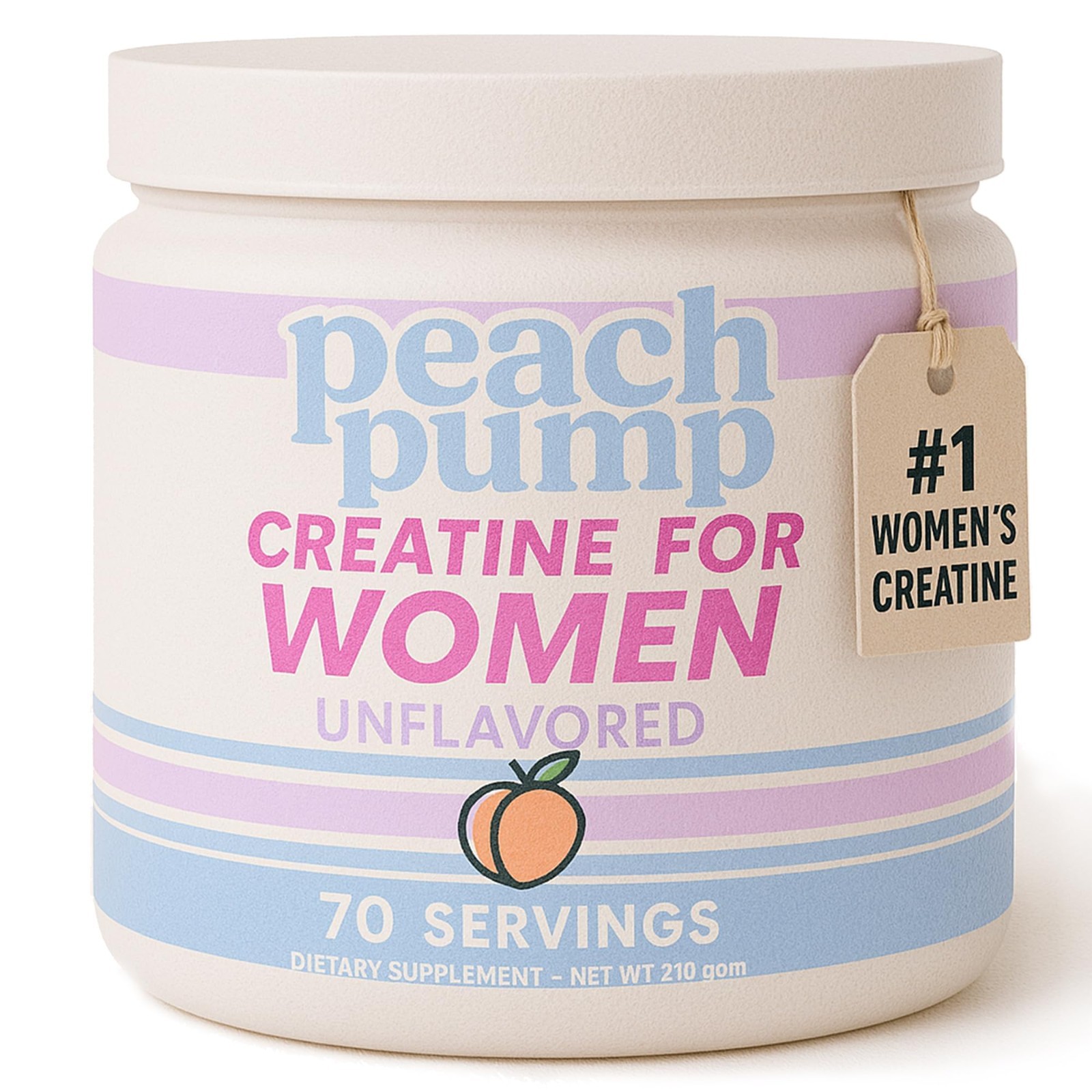 Vegan Creatine Monohydrate Powder for Women – 3g per Serving, Muscle Support, 70