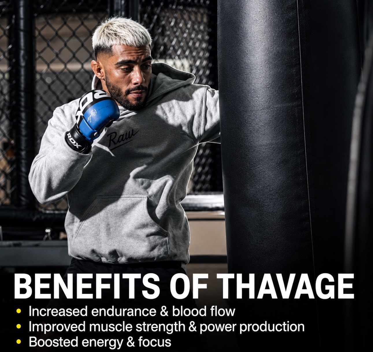 Raw Bum Thavage Pre-Workout | Flavor Lemon Lime
