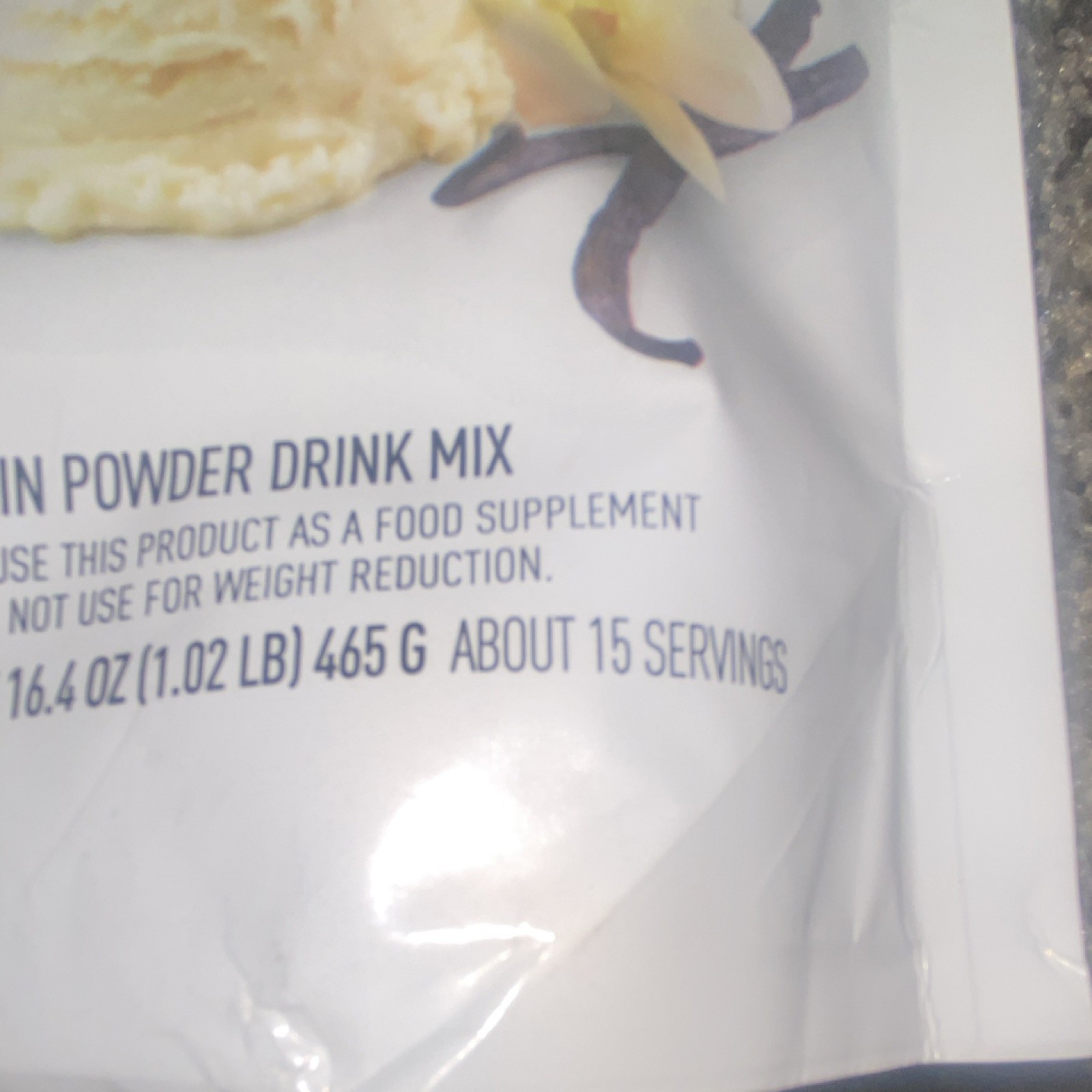 Isopure Zero Carb Whey Protein Isolate Powder Creamy Vanilla 16.4 oz 15 Serv