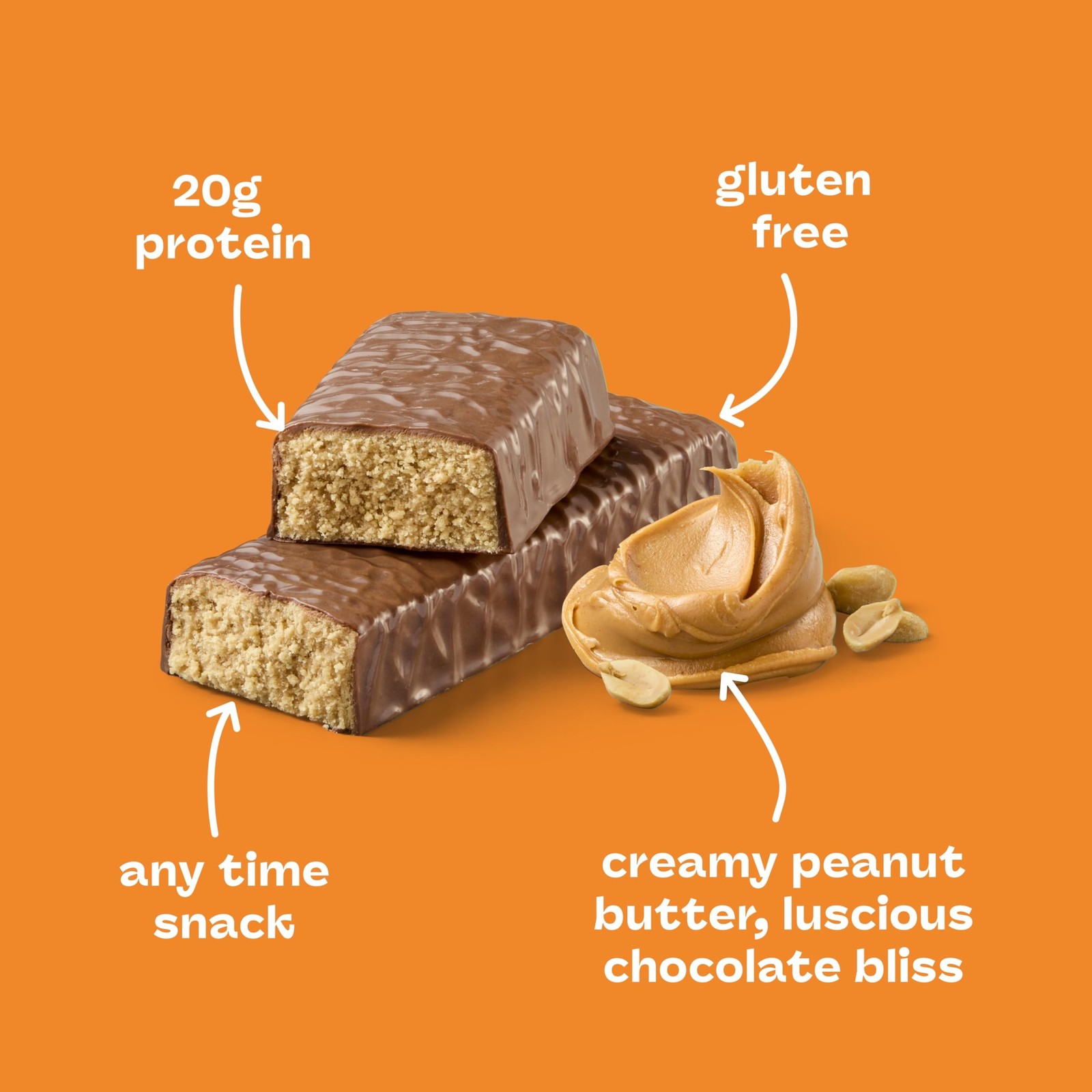 think! Protein Bars, High Protein Snacks, Gluten Free, Kosher Friendly, Cream…