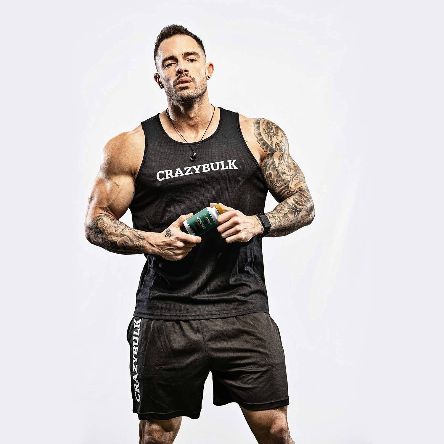 CrazyBulk Decaduro Stack Recovery Energy Workout 90 capsules Pack of 1 F/S