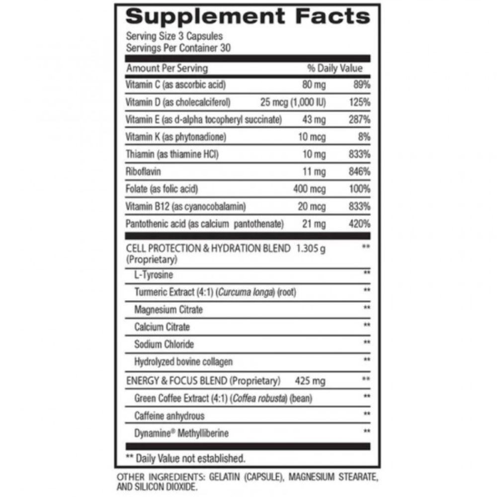 BPI Sports AM Fast Break – Intermittent Fasting & Keto 90 Caps 30 serv 05/24