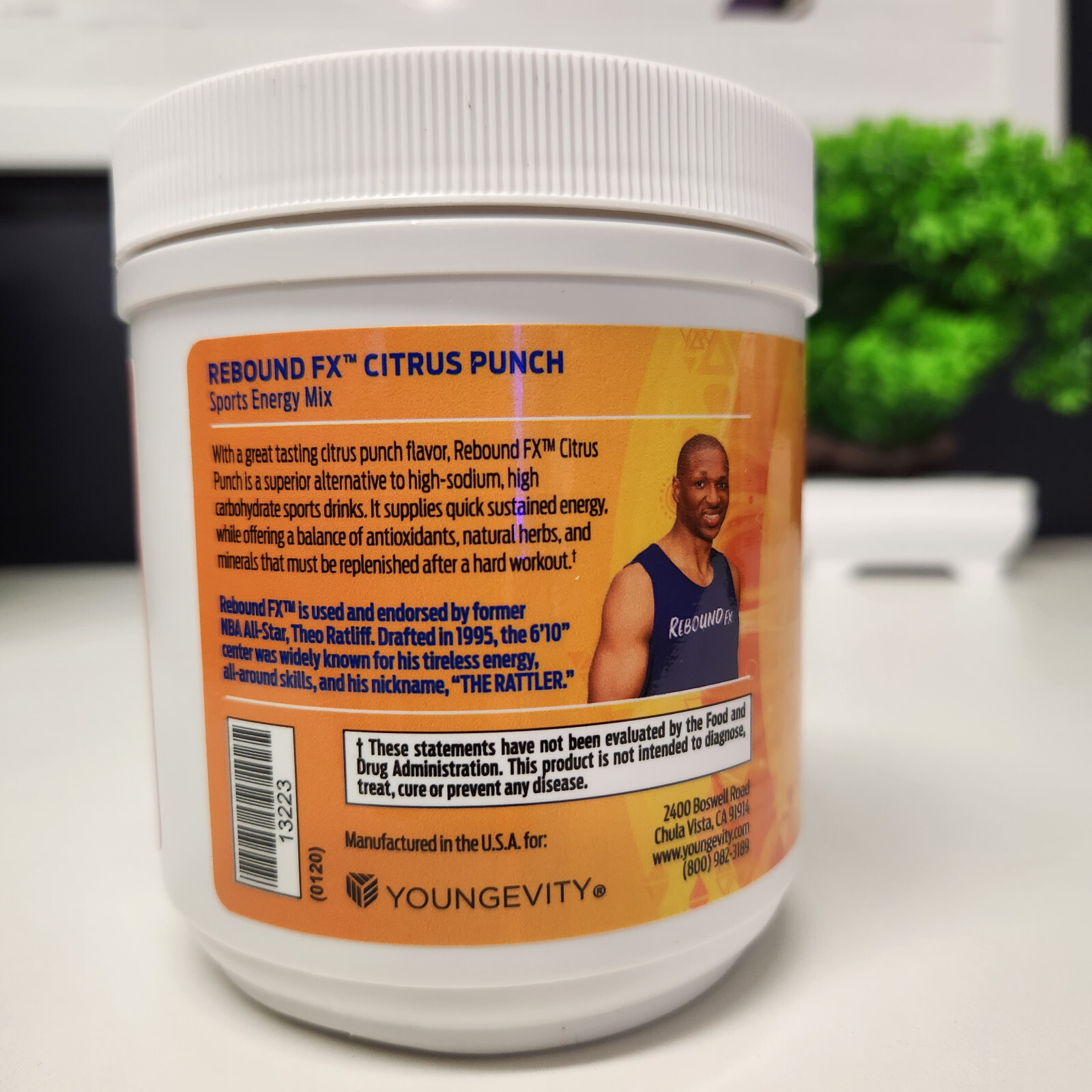 Youngevity Dr. Wallach Rebound Fx Sports Energy Mix