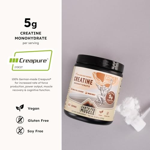 Creatine Monohydrate Powder 300g Unflavored Strength Power Muscle