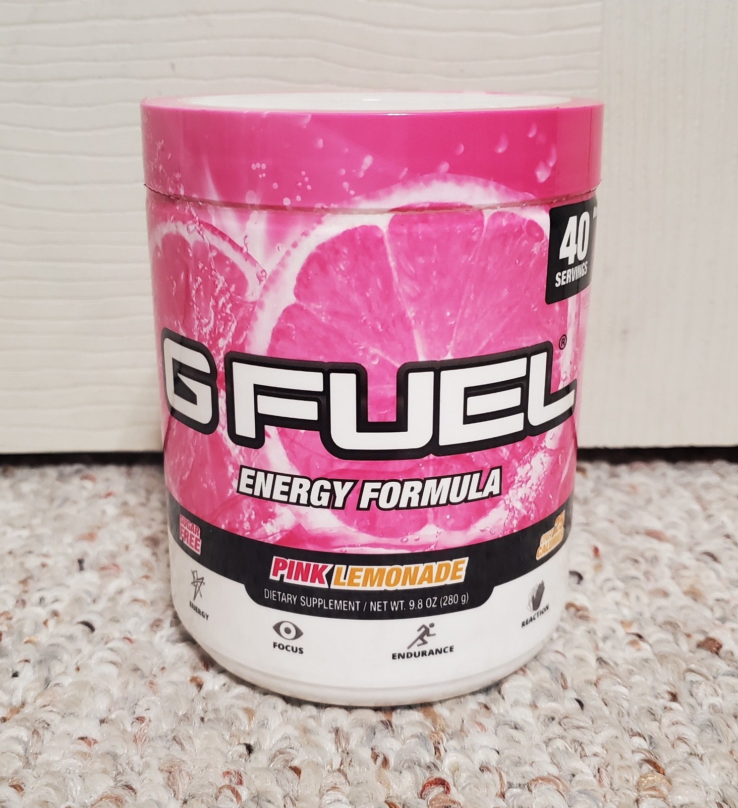GFuel Pink Lemonade Tub DISCONTINUED