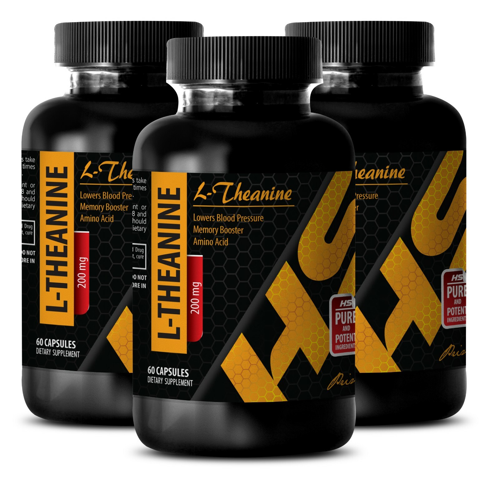 Sleeping aid natural – L-Theanine 200MG – L-theanine 200mg 3B